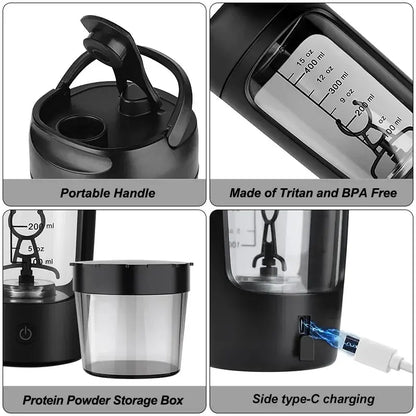 Portable Electric Protein Shaker/Mixer