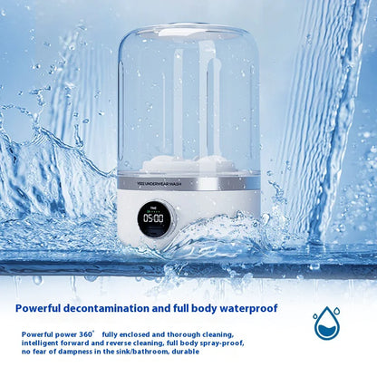 Mini Portable Rechargeable Washing Machine