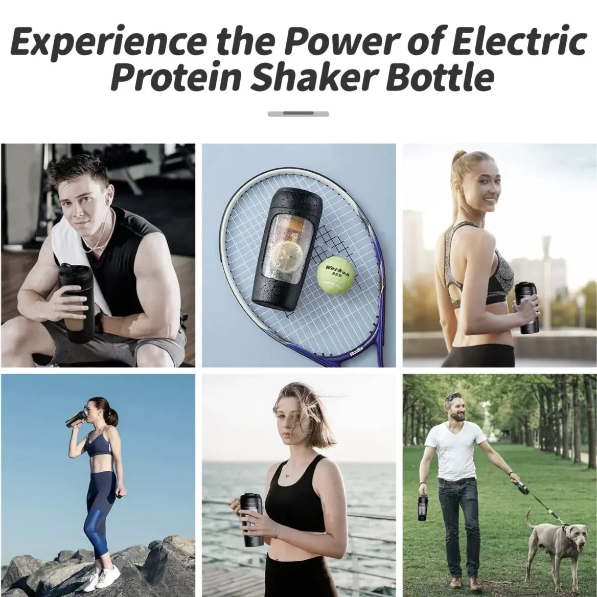 Portable Electric Protein Shaker/Mixer
